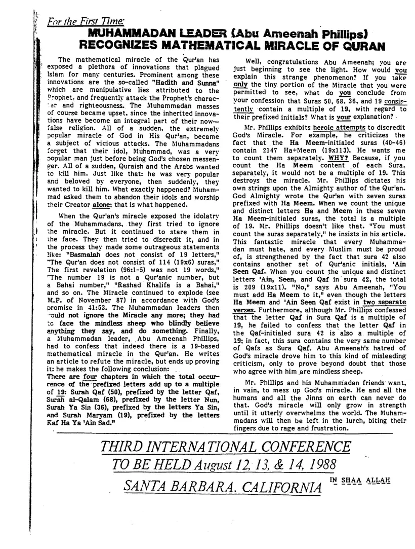 Submitter's Perspective, January 1988, page 2 of 4