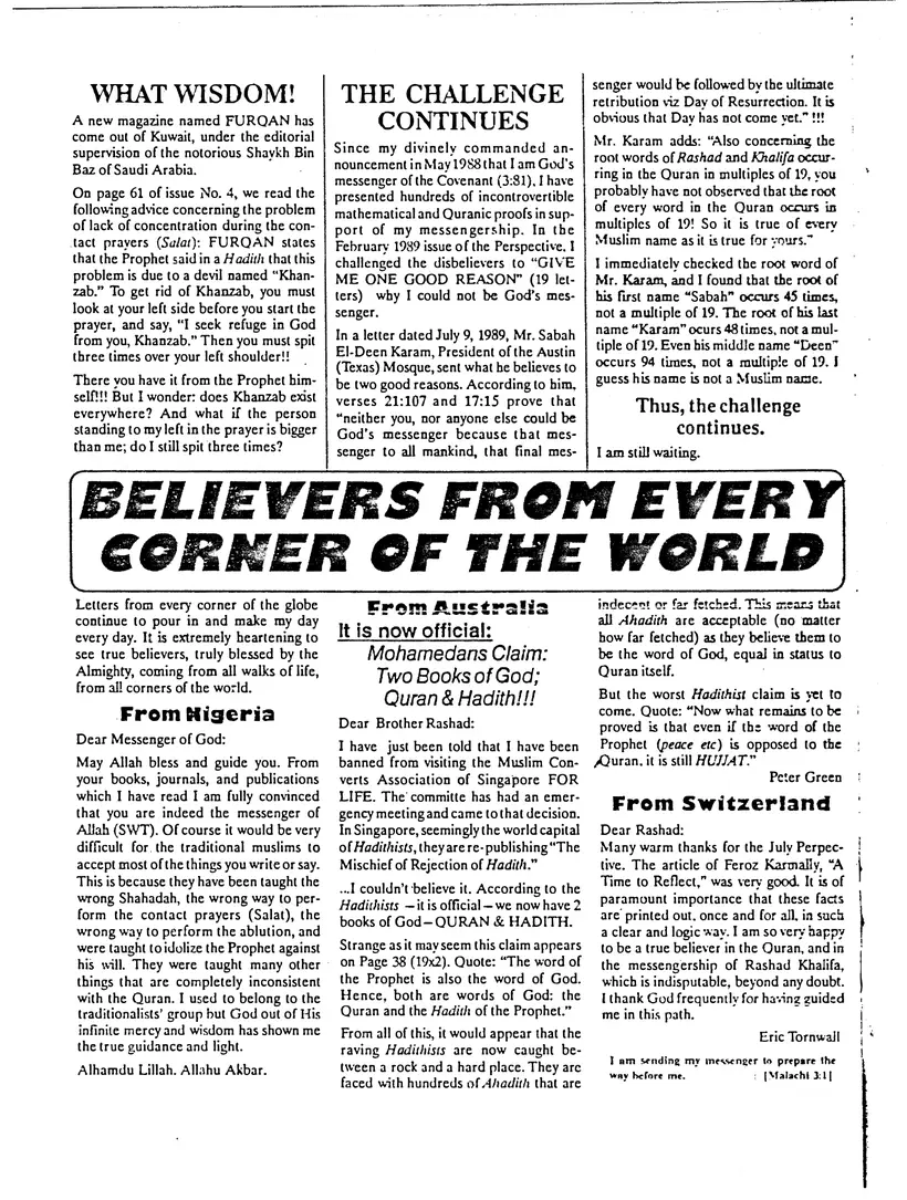 Submitter's Perspective, September 1989, page 3 of 4